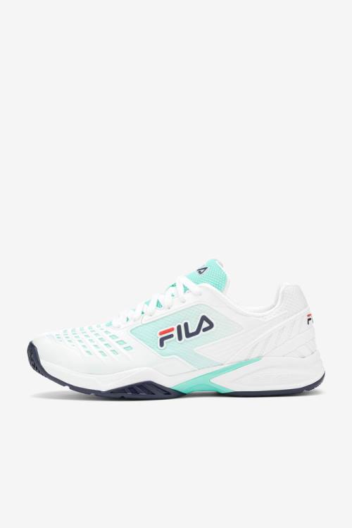 Fila Axilus 2 Energized Miesten Tenniskengät Valkoinen Laivastonsininen | Fila980SY