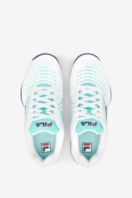 Fila Axilus 2 Energized Miesten Tenniskengät Valkoinen Laivastonsininen | Fila980SY