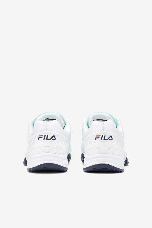 Fila Axilus 2 Energized Miesten Tenniskengät Valkoinen Laivastonsininen | Fila980SY