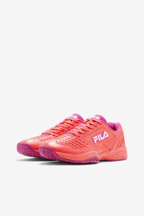 Fila Axilus 2 Energized Naisten Tenniskengät Koralli Fuksia Valkoinen | Fila910RC