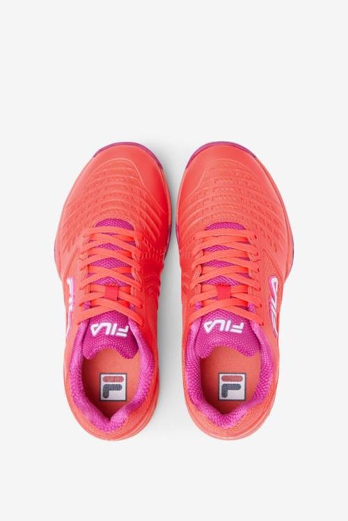 Fila Axilus 2 Energized Naisten Tenniskengät Koralli Fuksia Valkoinen | Fila910RC