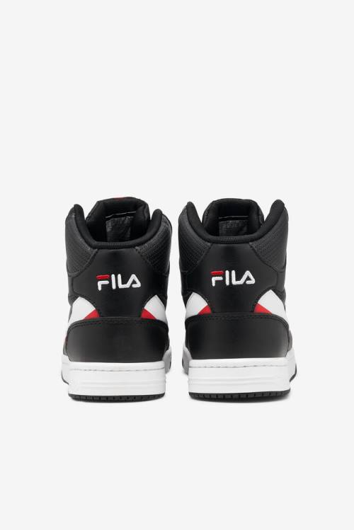 Fila Bbn 92 Mid Miesten Koripallokengät Mustat Valkoinen Punainen | Fila578PE