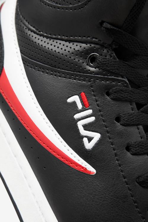 Fila Bbn 92 Mid Miesten Koripallokengät Mustat Valkoinen Punainen | Fila578PE