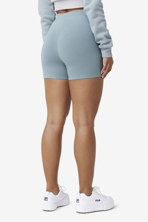 Fila Beatriz High Vyötärö Bike Naisten Shortsit Hopea | Fila921RE