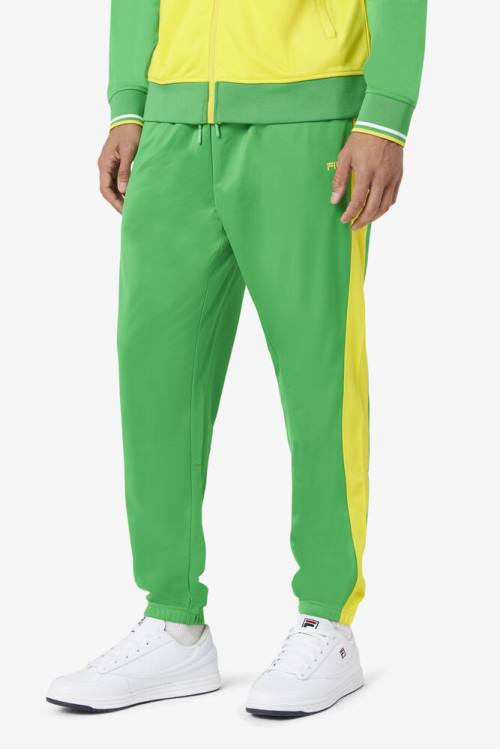 Fila Brazil Track Naisten Housut Vihreä Keltainen | Fila745IF