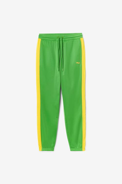 Fila Brazil Track Naisten Housut Vihreä Keltainen | Fila745IF