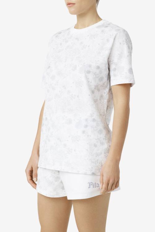 Fila Briella Crew Naisten T Paidat Valkoinen | Fila742BD
