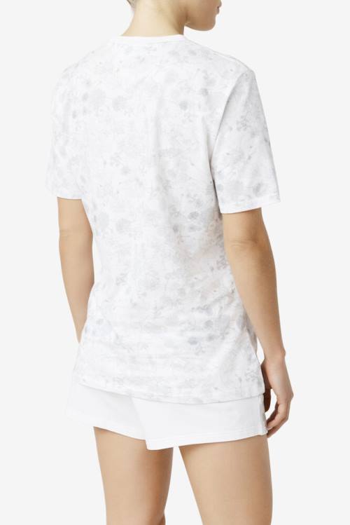 Fila Briella Crew Naisten T Paidat Valkoinen | Fila742BD