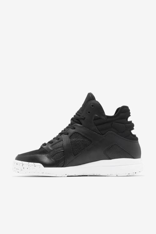 Fila Cage Mid Miesten Koripallokengät Mustat Valkoinen | Fila759NF