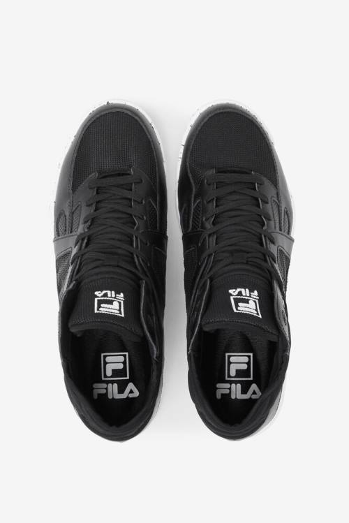 Fila Cage Mid Miesten Koripallokengät Mustat Valkoinen | Fila759NF