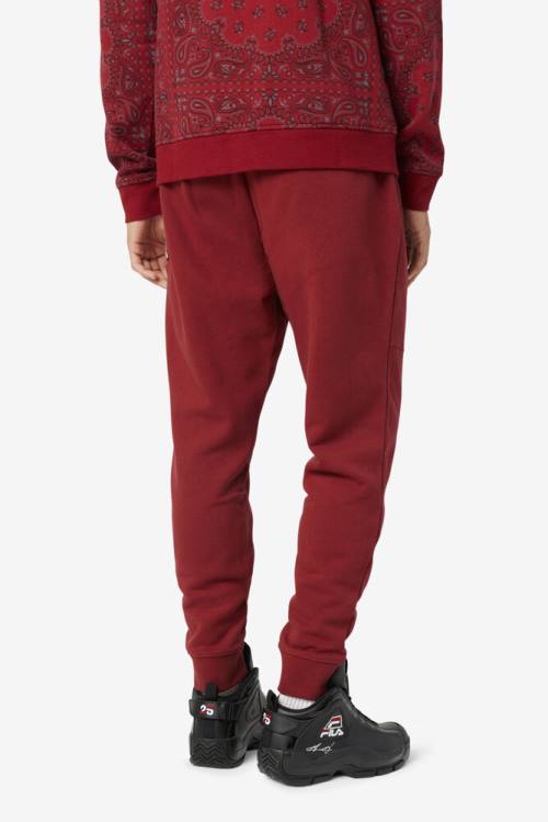 Fila Canadice Jogger Miesten Housut Punainen | Fila642JW