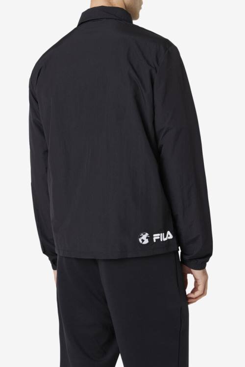 Fila Caquga Miesten Takki Mustat Valkoinen | Fila253TM