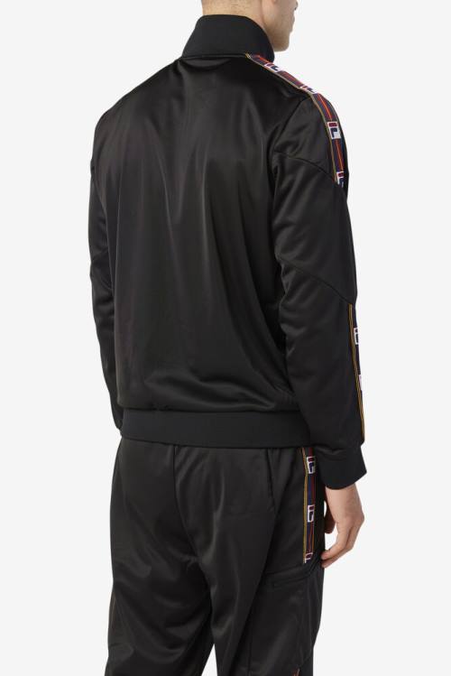 Fila Carson Track Miesten Takki Mustat | Fila679CM