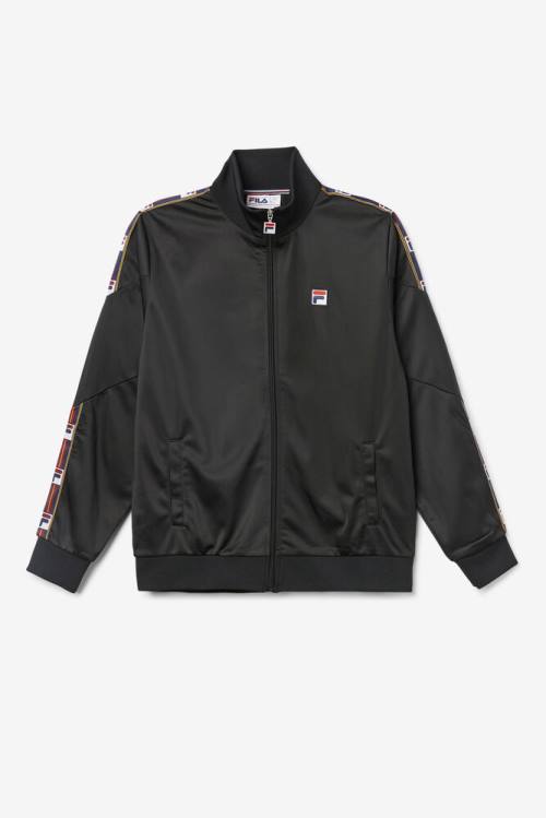 Fila Carson Track Miesten Takki Mustat | Fila679CM