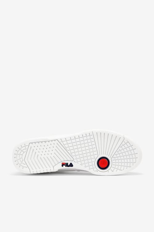 Fila Centa Miesten Tenniskengät Valkoinen Laivastonsininen Punainen | Fila598QC