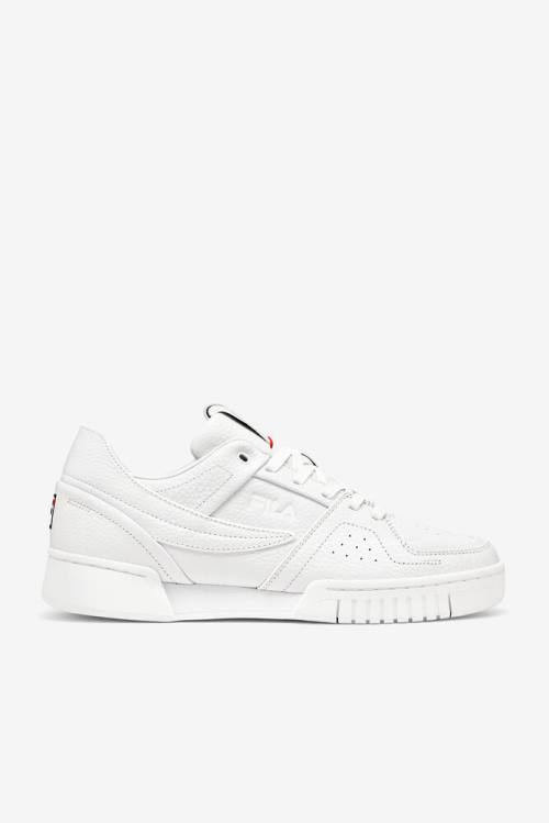 Fila Centa Miesten Tenniskengät Valkoinen Laivastonsininen Punainen | Fila598QC