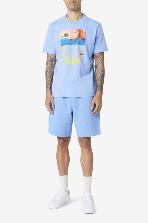 Fila Ceylon Tee Miesten T Paidat Sininen | Fila120PU