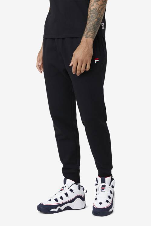 Fila Chardon Jogger Miesten Housut Mustat | Fila385UK