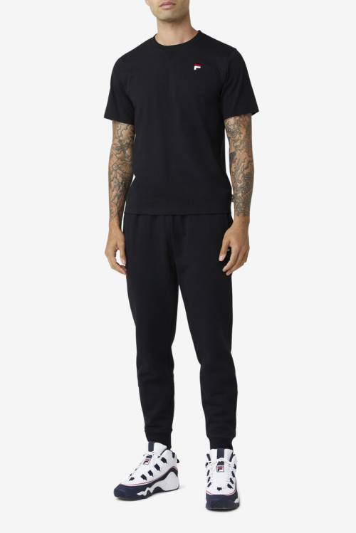 Fila Chardon Jogger Miesten Housut Mustat | Fila814IV