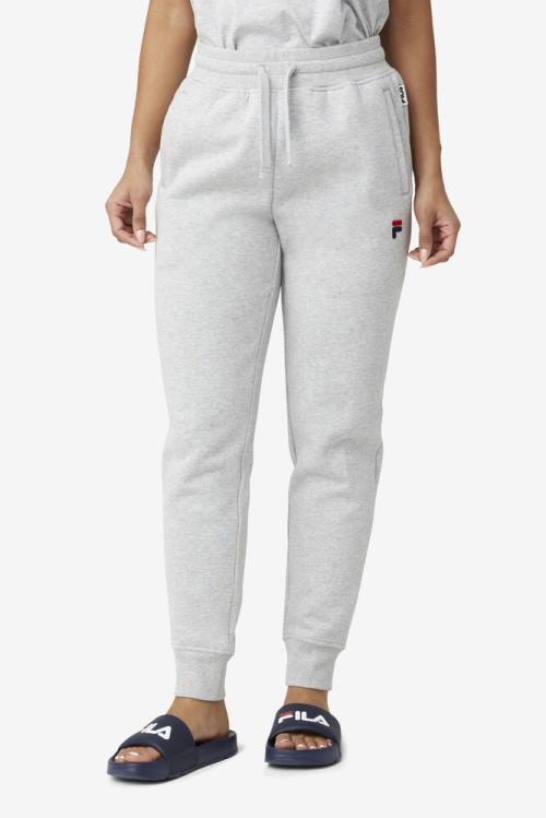 Fila Chardon Jogger Miesten Housut Vaaleanharmaat | Fila137OI