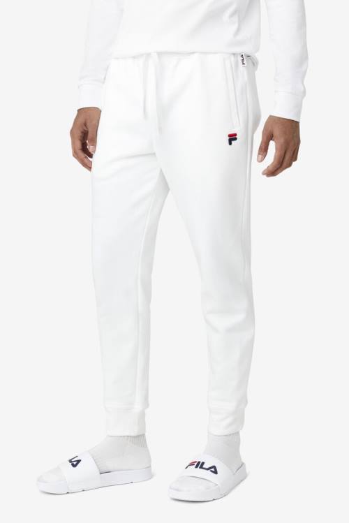 Fila Chardon Jogger Miesten Housut Valkoinen | Fila908XA