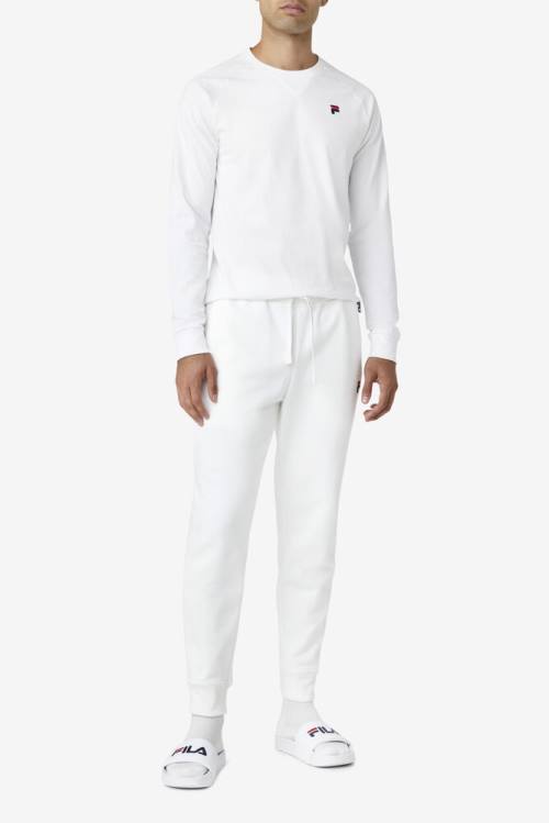 Fila Chardon Jogger Naisten Housut Valkoinen | Fila261SB