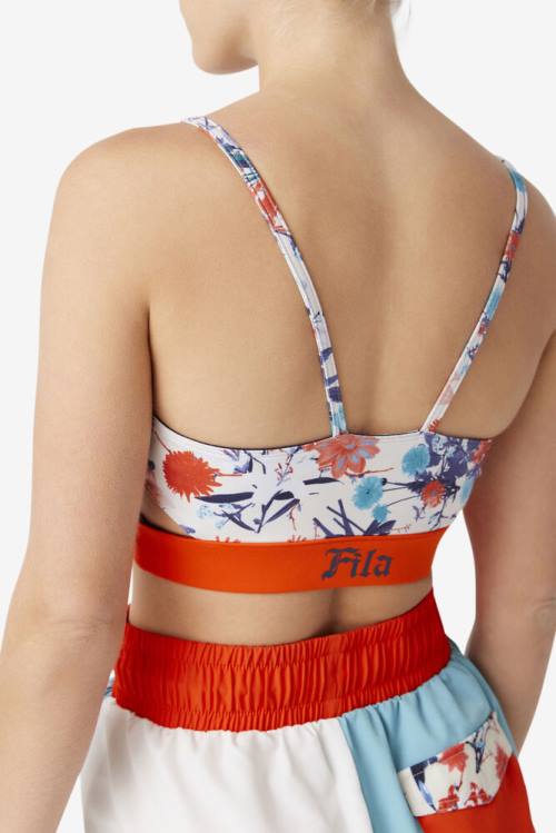 Fila Charlee Bra Naisten Topit Oranssi | Fila095ZN