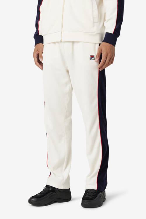 Fila Cima Velour Miesten Housut Punainen Laivastonsininen | Fila583BS
