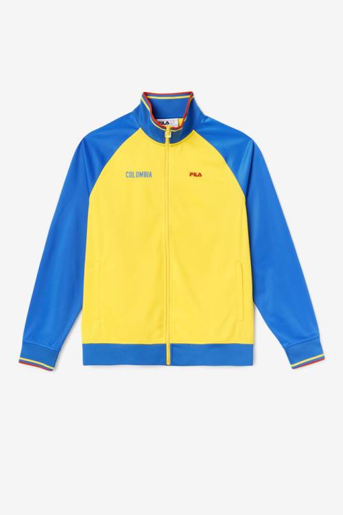 Fila Colombia Track Miesten Takki Keltainen Sininen Punainen | Fila831YM