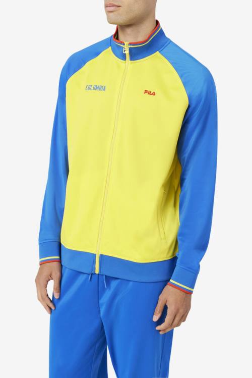 Fila Colombia Track Naisten Takki Keltainen Sininen Punainen | Fila458YM