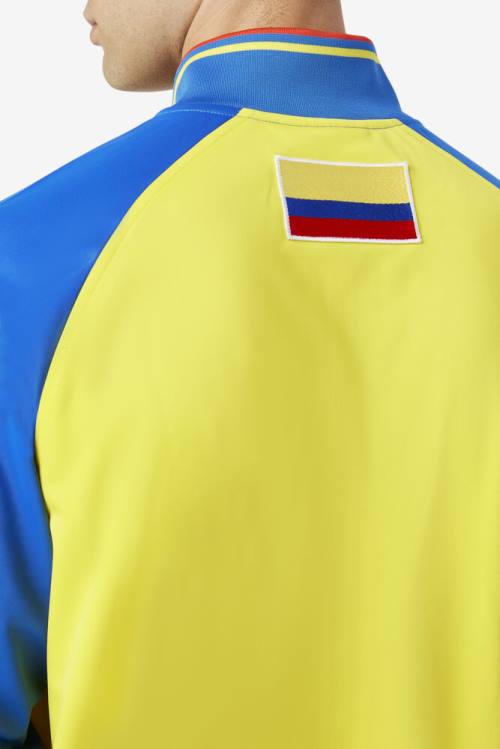 Fila Colombia Track Naisten Takki Keltainen Sininen Punainen | Fila458YM