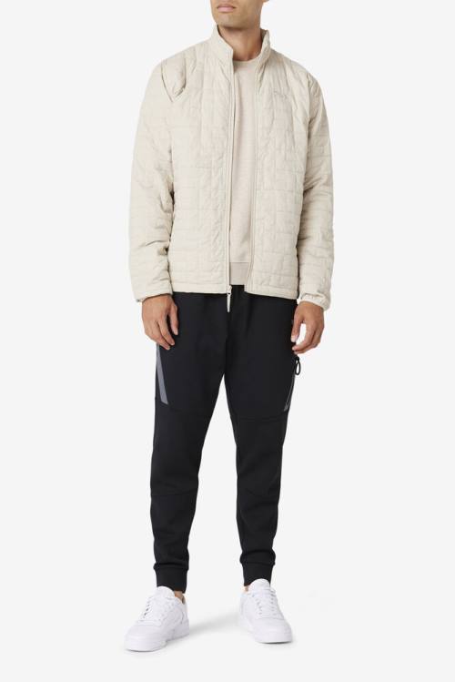 Fila Commuter Miesten Takki Oliivinvihreä | Fila367UA