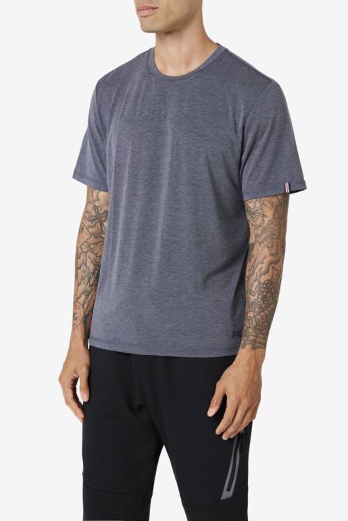 Fila Commuter Tee Miesten T Paidat Harmaat | Fila081YR