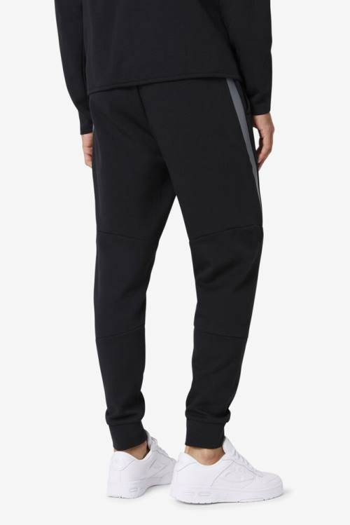 Fila Commuter Track Miesten Housut Mustat | Fila635PB
