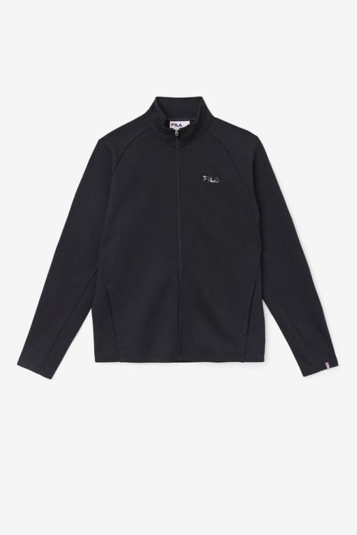 Fila Commuter Track Miesten Takki Mustat | Fila726BK