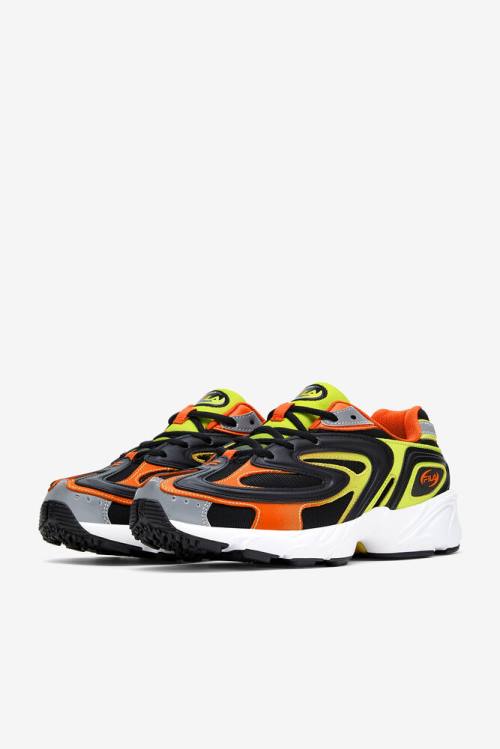 Fila Creator Miesten Tennarit Mustat Oranssi | Fila718LN