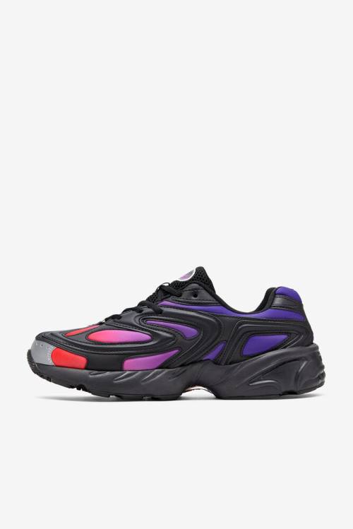 Fila Creator Miesten Tennarit Mustat Syvä Sininen Violetit | Fila657SJ