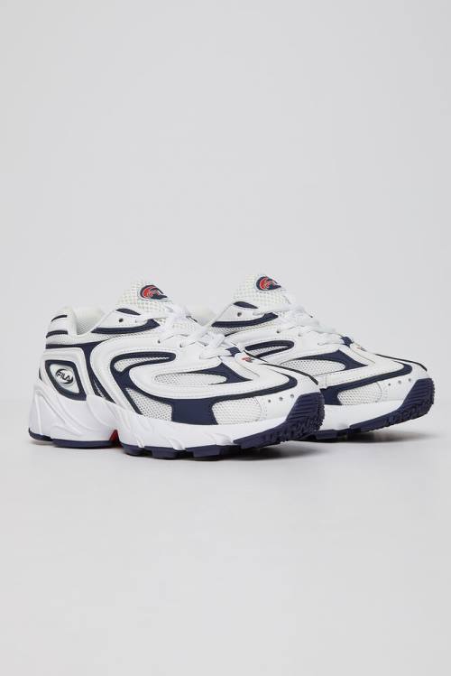 Fila Creator Naisten Tennarit Valkoinen Laivastonsininen Punainen | Fila760IC