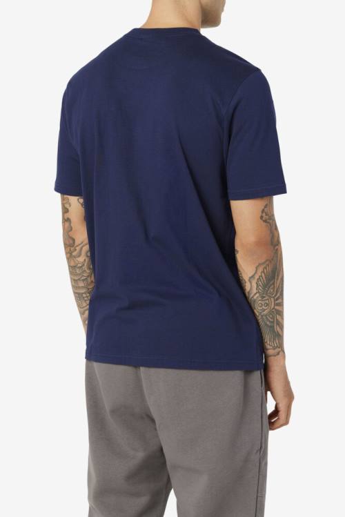 Fila Curtis Pocket Tee Miesten T Paidat Laivastonsininen | Fila517FE
