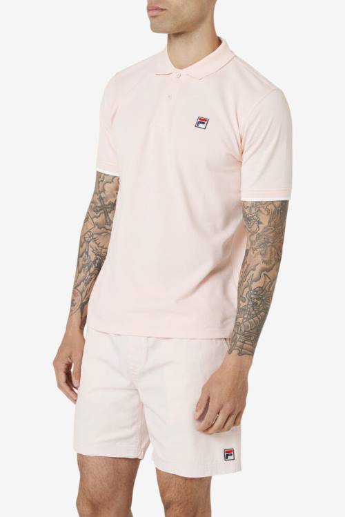 Fila Custom Miesten Pikeepaita Pinkki | Fila569PB