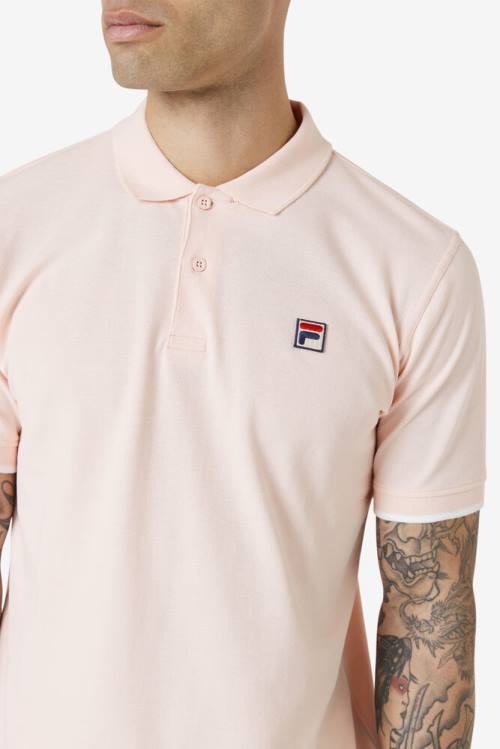 Fila Custom Miesten Pikeepaita Pinkki | Fila569PB