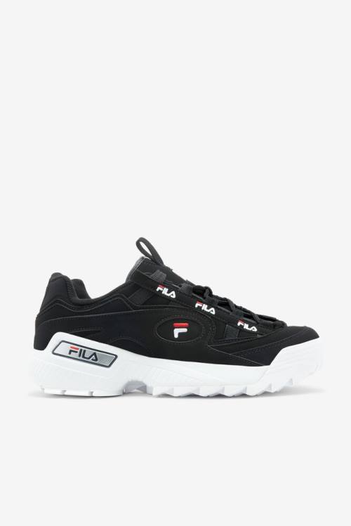 Fila D-formation Miesten Tennarit Mustat Punainen Valkoinen | Fila037VQ