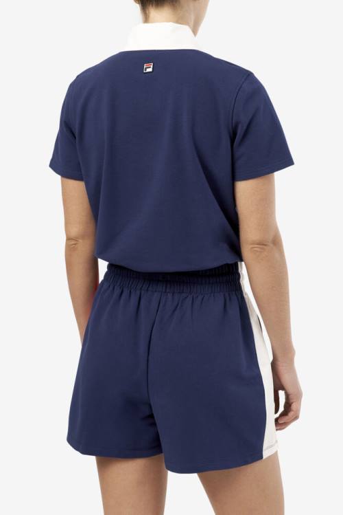 Fila Dakota Naisten Pikeepaita Laivastonsininen | Fila821KC