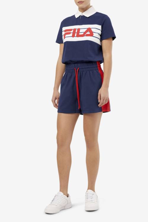 Fila Dakota Naisten Pikeepaita Laivastonsininen | Fila821KC