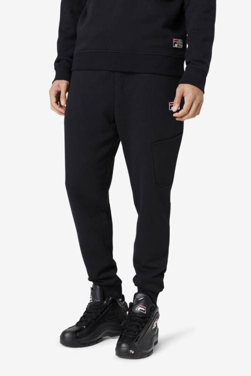 Fila Danube Jogger Miesten Housut Mustat | Fila457OY