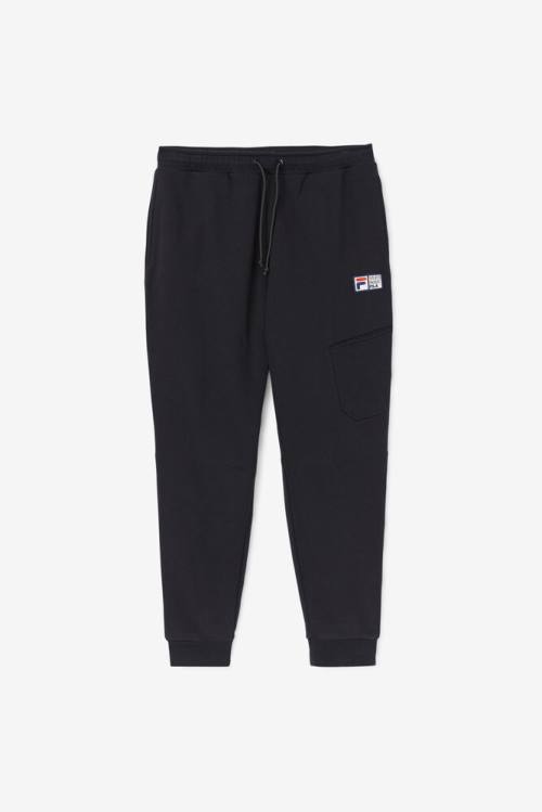 Fila Danube Jogger Miesten Housut Mustat | Fila457OY