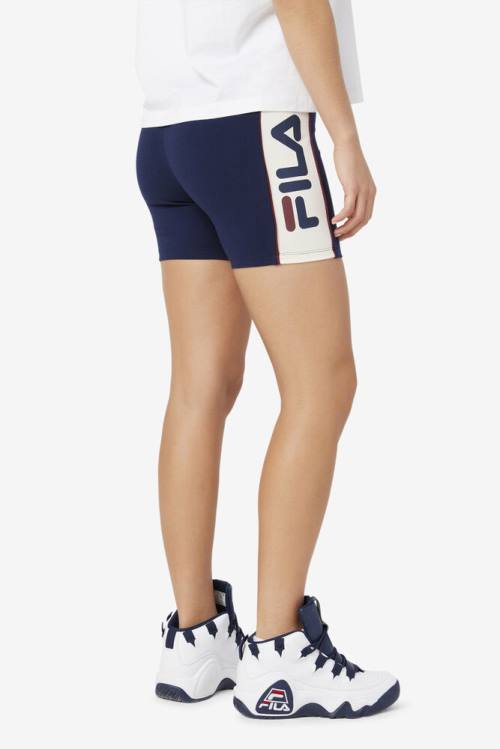 Fila Davina Bike Naisten Shortsit Laivastonsininen | Fila206TI
