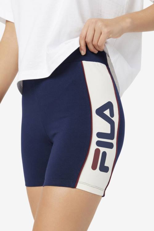 Fila Davina Bike Naisten Shortsit Laivastonsininen | Fila206TI
