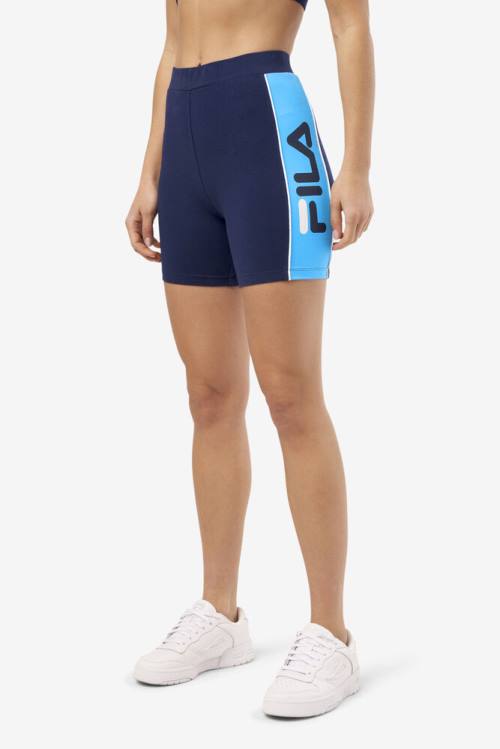 Fila Davina Bike Naisten Shortsit Laivastonsininen | Fila802TQ