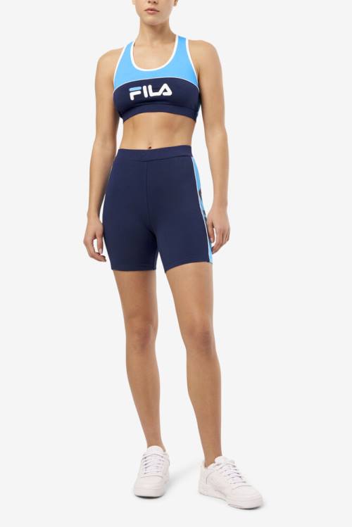 Fila Davina Bike Naisten Shortsit Laivastonsininen | Fila802TQ